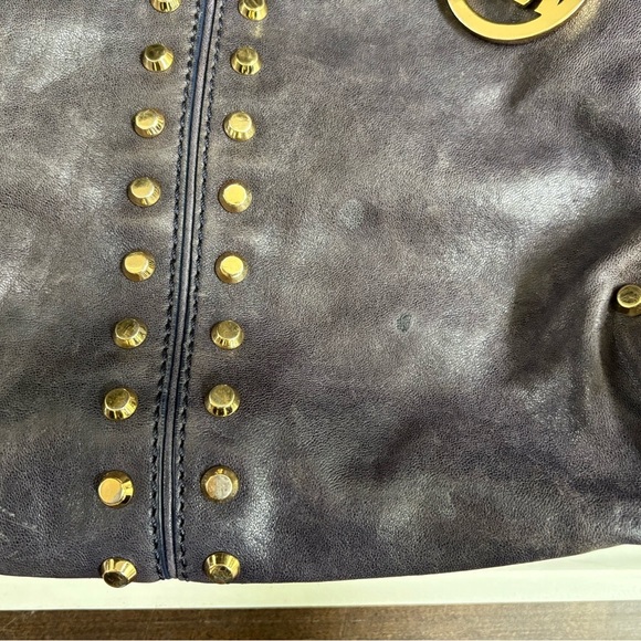 Michael Kors Astor Uptown Studded Large Hobo Bag - Picture 8 of 12